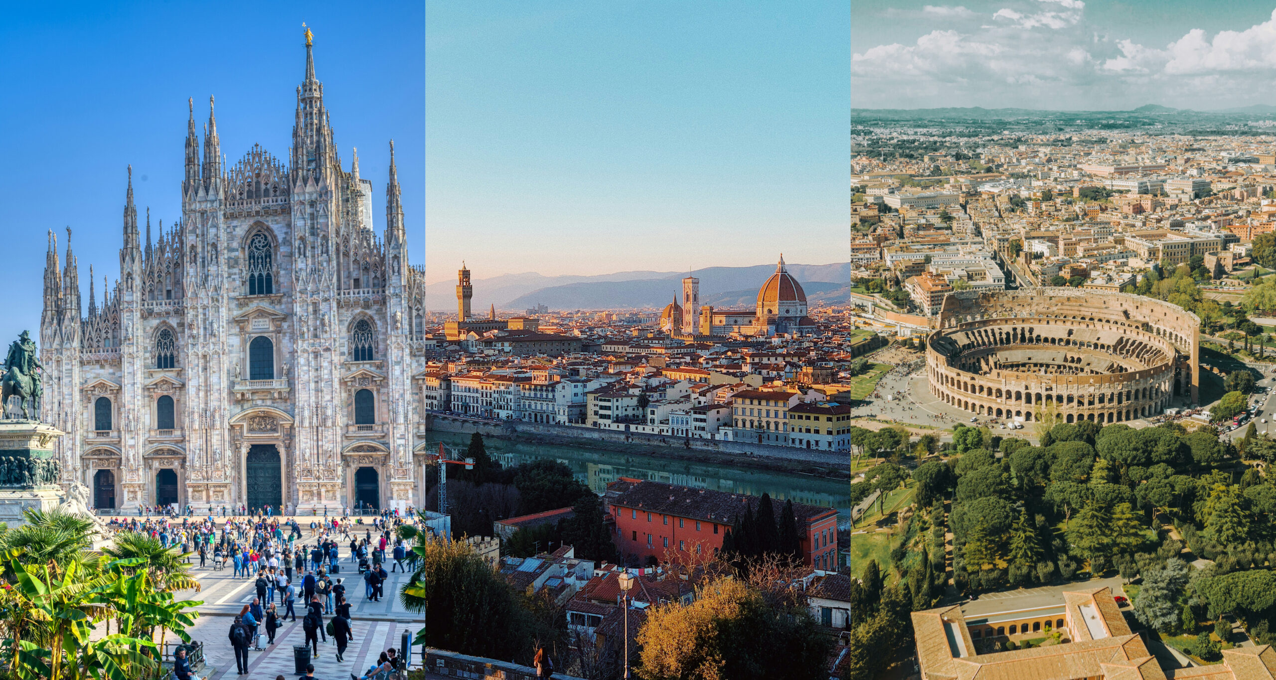 Copertina Roma:Milano:Firenze